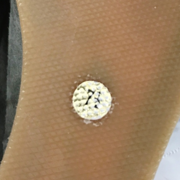 BUTTER Italian Made Gray Suede Platform Wedges 7.5 - Picture 9 of 9